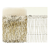 Polyester Fringe Lace Trim DIY-WH0671-008A-1