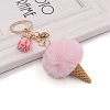 Ice cream Furry Pom-Pom Keychain PW-WG50086-01-1