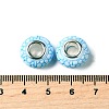 Opaque Resin European Beads RESI-C055-01C-3