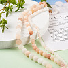 Yilisi 3 Strands 3 Style Natural Pink Aventurine Beads Strands G-YS0001-13-5