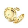 Brass Micro Pave Clear Cubic Zirconia Diffuser Locket Pendants KK-A303-28A-G-3