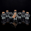 DIY Heart Shape Transparent Glass Bottles Kits AJEW-BC0006-04-6