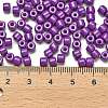 Baking Paint Pearlized Glass Seed Beads SEED-C001-04A-18-4