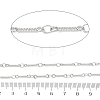 Rack Plating Alloy Stick Link Chains LCHA-N005-01P-3