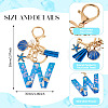 Star Resin & Shell Keychains KEYC-TAC00087-01W-3
