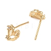 SHEGRACE Brass Micro Pave Cubic Zirconia Stud Earring XGRQ4N050-705G-2
