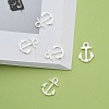 Anchor Brass Pendants ZIRC-F022-64S-6