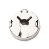 304 Stainless Steel Cufflinks STAS-F362-01P-1