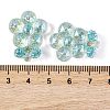 Transparent Epoxy Resin Flower Decoden Cabochons CRES-M034-06B-3