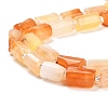 Natural Botswana Agate Beads Strands G-G068-A18-01-4