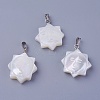 Shell Pendants SSHEL-E571-03P-2