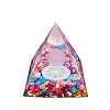 Orgonite Pyramid Resin Energy Generators PW-WG50D47-02-4