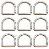 12Pcs Alloy Spring Gate Rings FIND-GF0007-10C-1