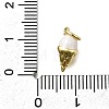 Brass Enamel Charms KK-K400-26G-02-3