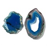 Dyed Mixed Shape Natural Agate Gemstone Big Pendants G-R300-02-2