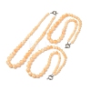 Natural Yellow Jade Graduated Beaded Necklaces GG-CBAA808-01P-4