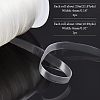  2Rolls 2 Style Flat TPU(Thermoplastic Polyurethane) Elastic Ribbon EW-NB0001-06-4