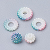 Imitation Pearl Acrylic Beads OACR-T004-10mm-03-3
