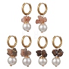 3 Pairs Round 202 Stainless Steel Hoop Earrings EJEW-JE06974-02-2