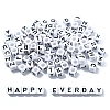 Acrylic Horizontal Hole Letter Beads OACR-YW0002-08-2