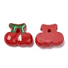 Opaque Resin Fruit Cabochons RESI-G072-02F-1
