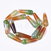 Natural Multi-Color Agate Beads Strands X-G-T118-36A-2