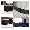 48Pcs 6 Colors Polyester Tactical Wide Strap Loop Keepers FIND-WR0008-15-5
