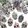 40Pcs 20 Styles Alloy Enamel Pendants ENAM-CJ0003-44-3