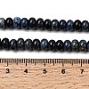 Natural Dumortierite Beads Strands G-A280-A09-01-5