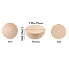 Unfinished Natural Wood Cabochons WOOD-GF0001-13D-2
