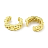 Brass Cuff Earrings EJEW-C104-030G-2