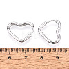 304 Stainless Steel Hoop Earrings STAS-T074-28P-3