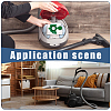 Non-woven Fabrics Vacuum Cleaner Bags Replacement with Plastic Findings AJEW-WH0077-244-5