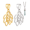 2Pcs 2 Colors 925 Sterling Silver Ice Pick Pinch Bails STER-PH0001-93-7