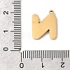 304 Stainless Steel Pendants STAS-K297-09N-G-3