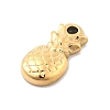 Ion Plating(IP) 304 Stainless Steel Charms STAS-P379-30G-2