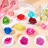 210Pcs 14 Colors 3D Foam Rose Ornament Accessories DIY-CP0008-68-6