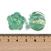 Handmade Gold Foil Lampwork Glass Beads FOIL-K003-03E-3