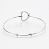 Tarnish Resistant 304 Stainless Steel Bangles LS-STAS-N084-03-4
