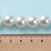 Baking Painted Pearlized Glass Pearl Round Bead Strands X-HY-Q003-12mm-01-5
