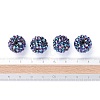Resin Rhinestone Beads RESI-A003-4-5