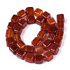 Natural Carnelian(Dyed & Heated) Beads Strands G-N353-03A-03-3