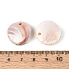 Natural Freshwater Shell Pendants BSHE-T014-37B-3