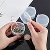 40Pcs Transparent Plastic Bead Containers CON-BC0002-28-3