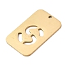 304 Stainless Steel Pendants STAS-D200-01S-G-2