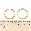 Ion Plating(IP) 304 Stainless Steel Huggie Hoop Earrings EJEW-F111A-20mm-G-3