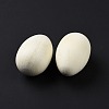 Unfinished Chinese Cherry Wooden Simulated Egg Display Decorations WOOD-B004-01B-4