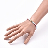 Handmade Polymer Clay Heishi Bead Stretch Bracelets BJEW-JB05078-05-5