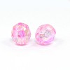 Eco-Friendly Transparent Acrylic Beads TACR-PL642-8mm-10-2