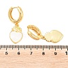 Valentine's Day Brass Hoop Earrings EJEW-Z164-11G-01-4